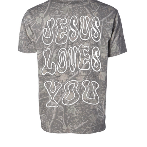 CAMO Jesus Loves You