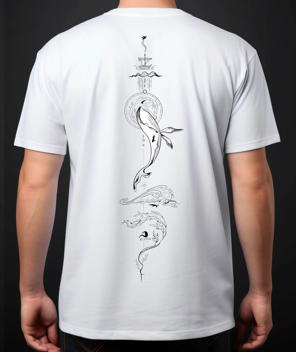 White SC Jonah Story Shirt